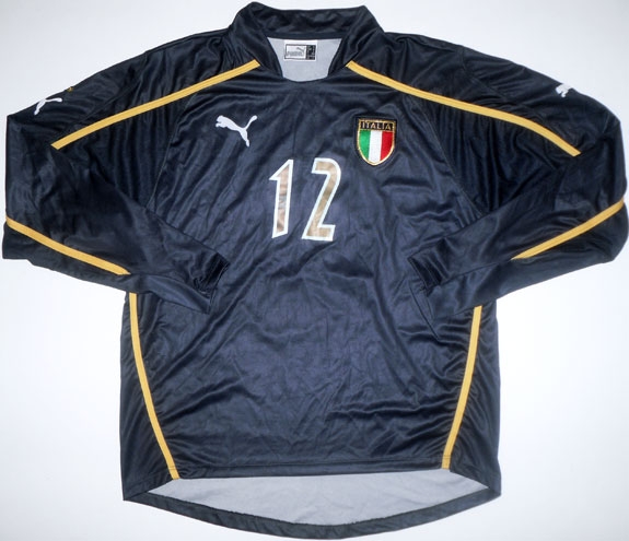 maillot équipe de italie gardien 2003-2004 pas cher