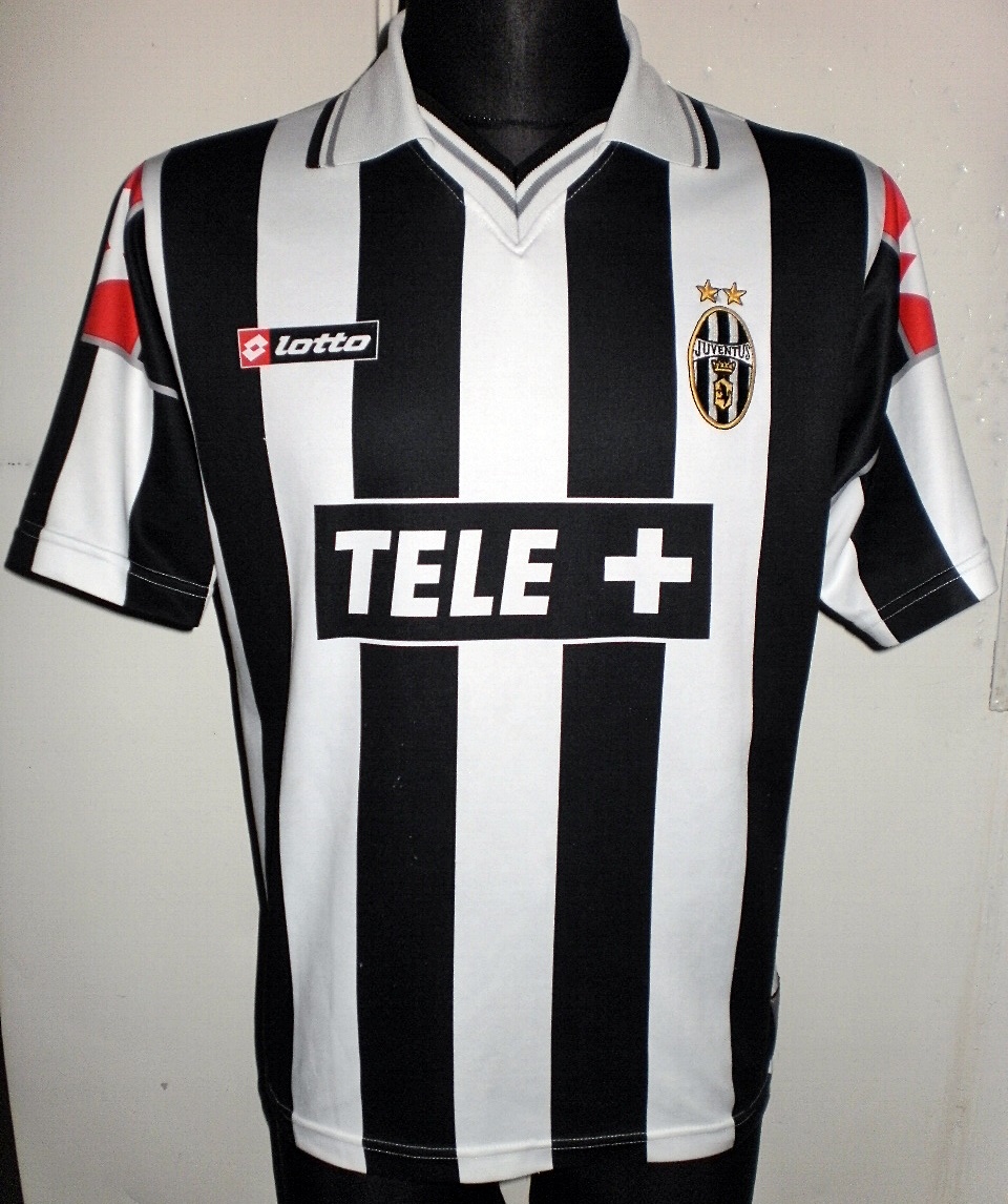 maillot équipe de juventus fc domicile 2000-2001 rétro