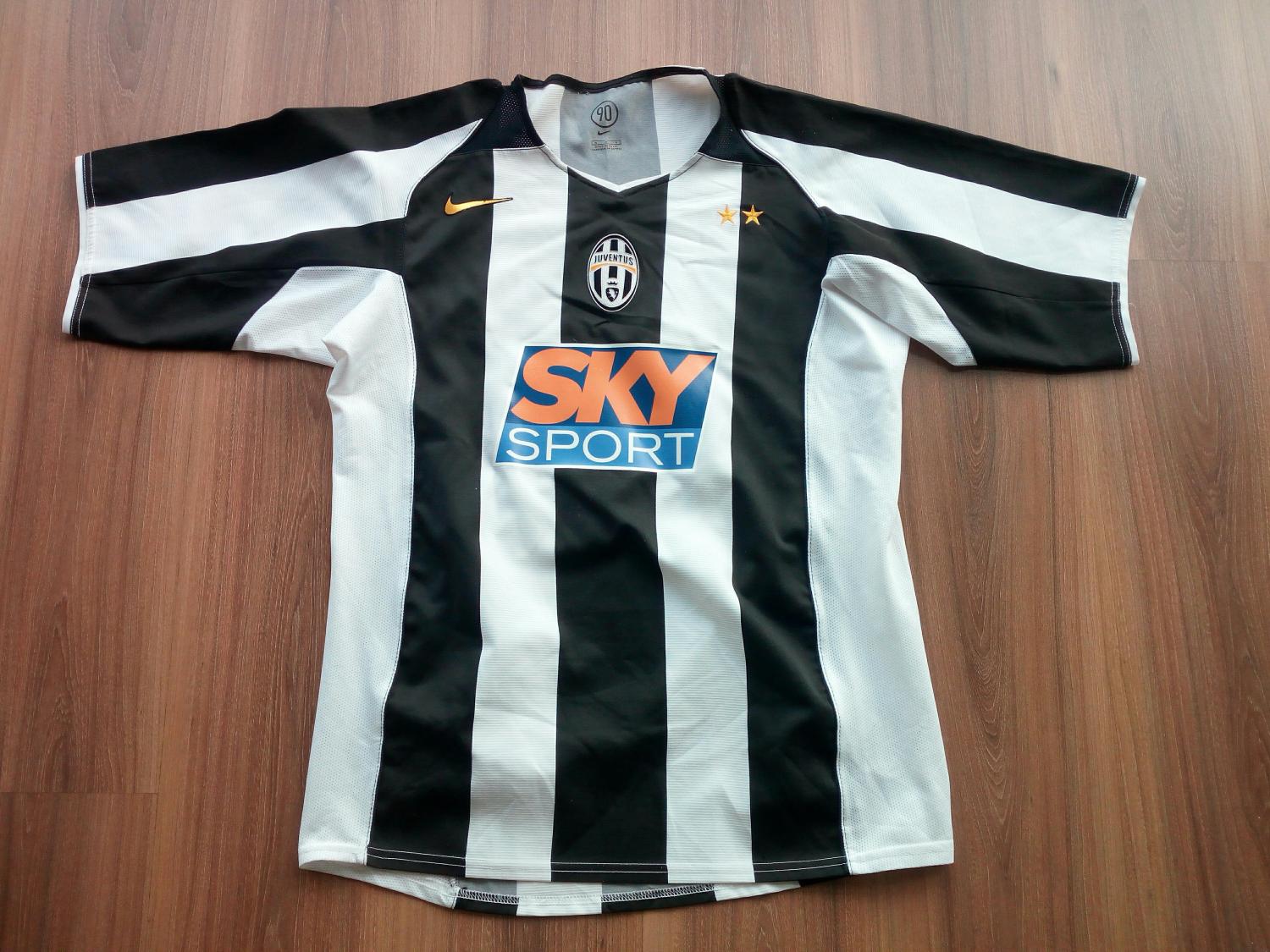 maillot équipe de juventus fc domicile 2004-2006 rétro