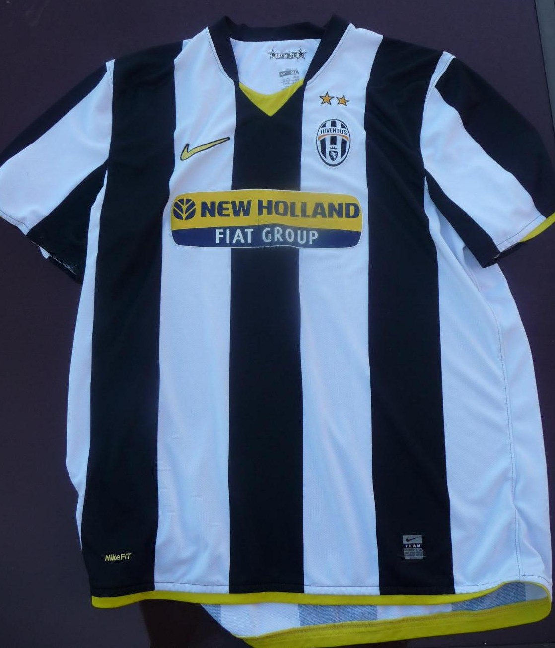 maillot équipe de juventus fc domicile 2008-2009 rétro