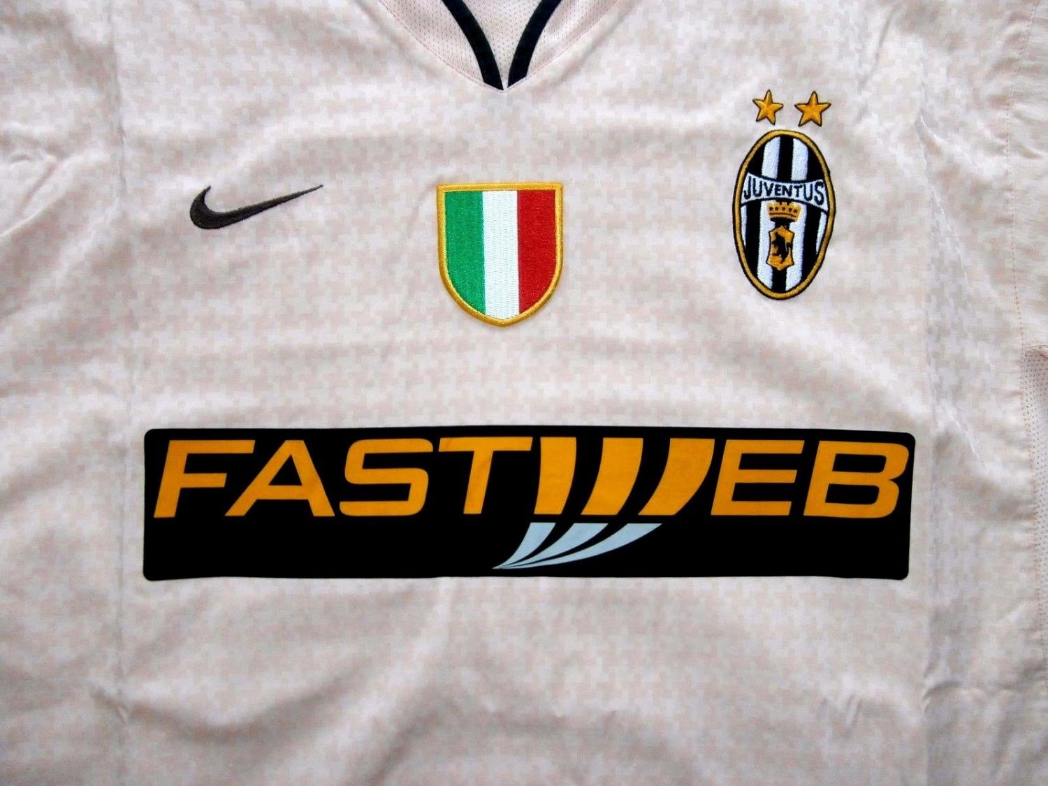 maillot équipe de juventus fc exterieur 2003-2004 rétro