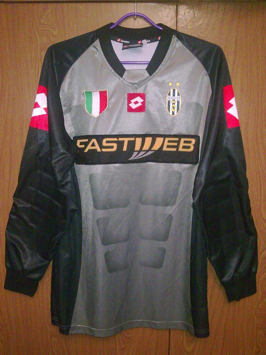 maillot équipe de juventus fc gardien 2002-2003 rétro