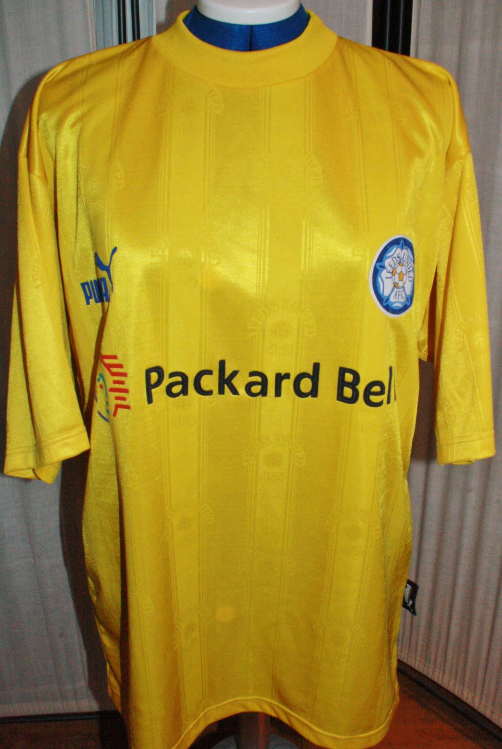 maillot équipe de leeds united exterieur 1997-1998 pas cher