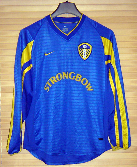 maillot équipe de leeds united exterieur 2001-2003 pas cher