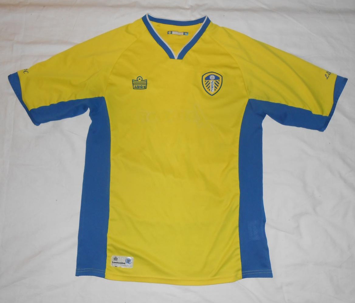 maillot équipe de leeds united exterieur 2007-2008 rétro