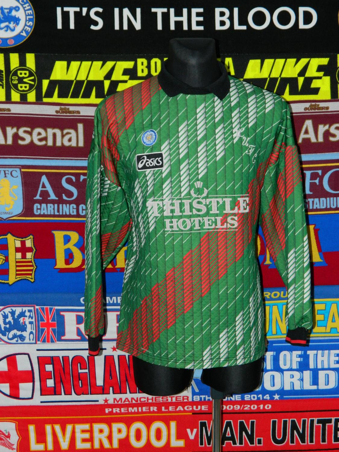 maillot équipe de leeds united gardien 1993-1995 pas cher