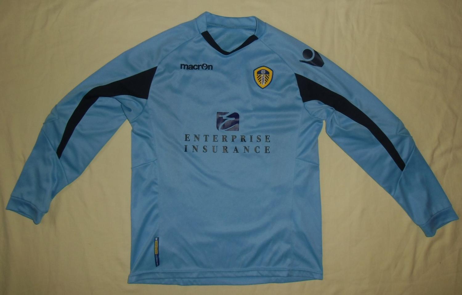 maillot équipe de leeds united gardien 2011-2012 rétro