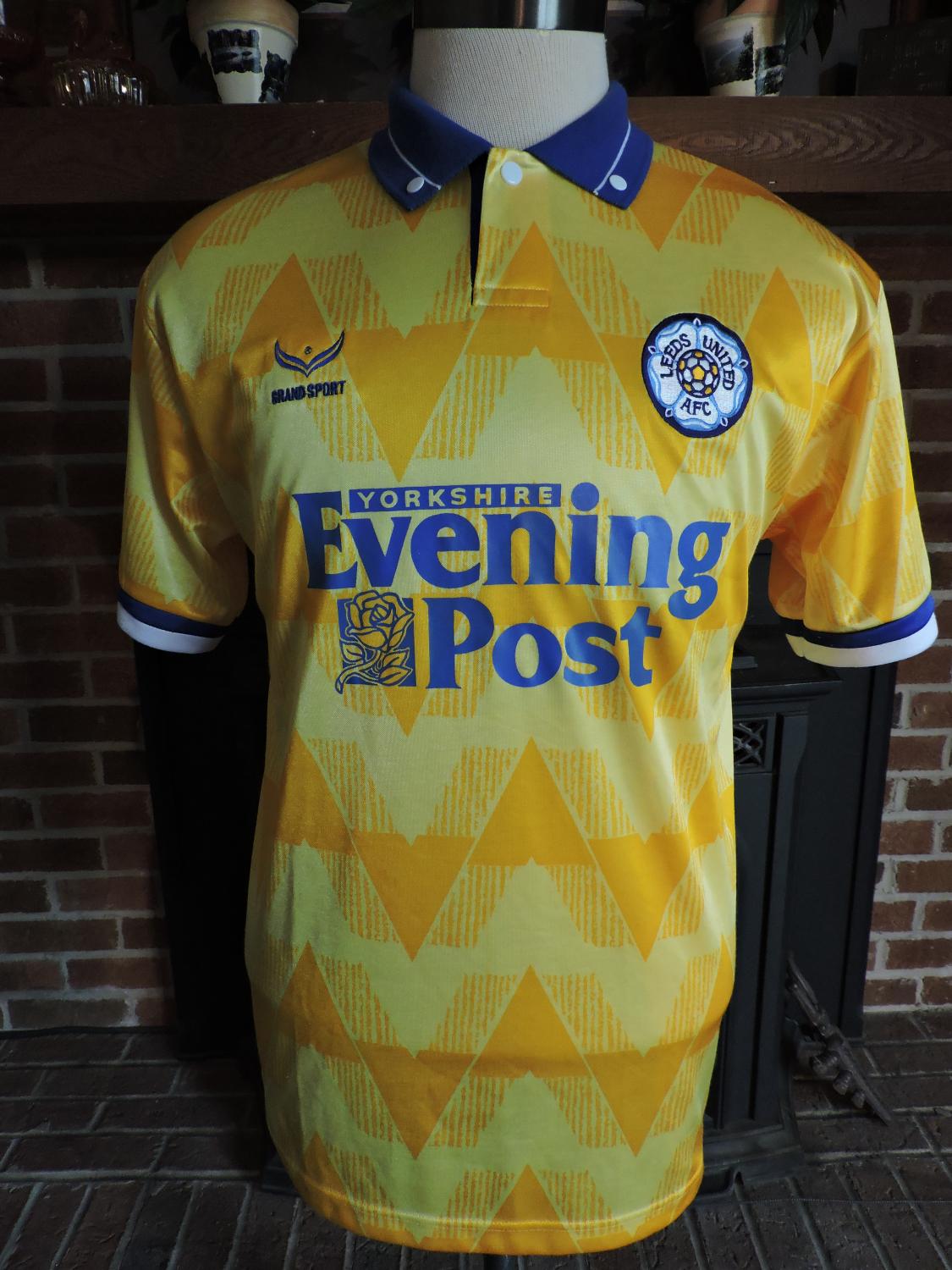 maillot équipe de leeds united réplique 1991-1992 pas cher