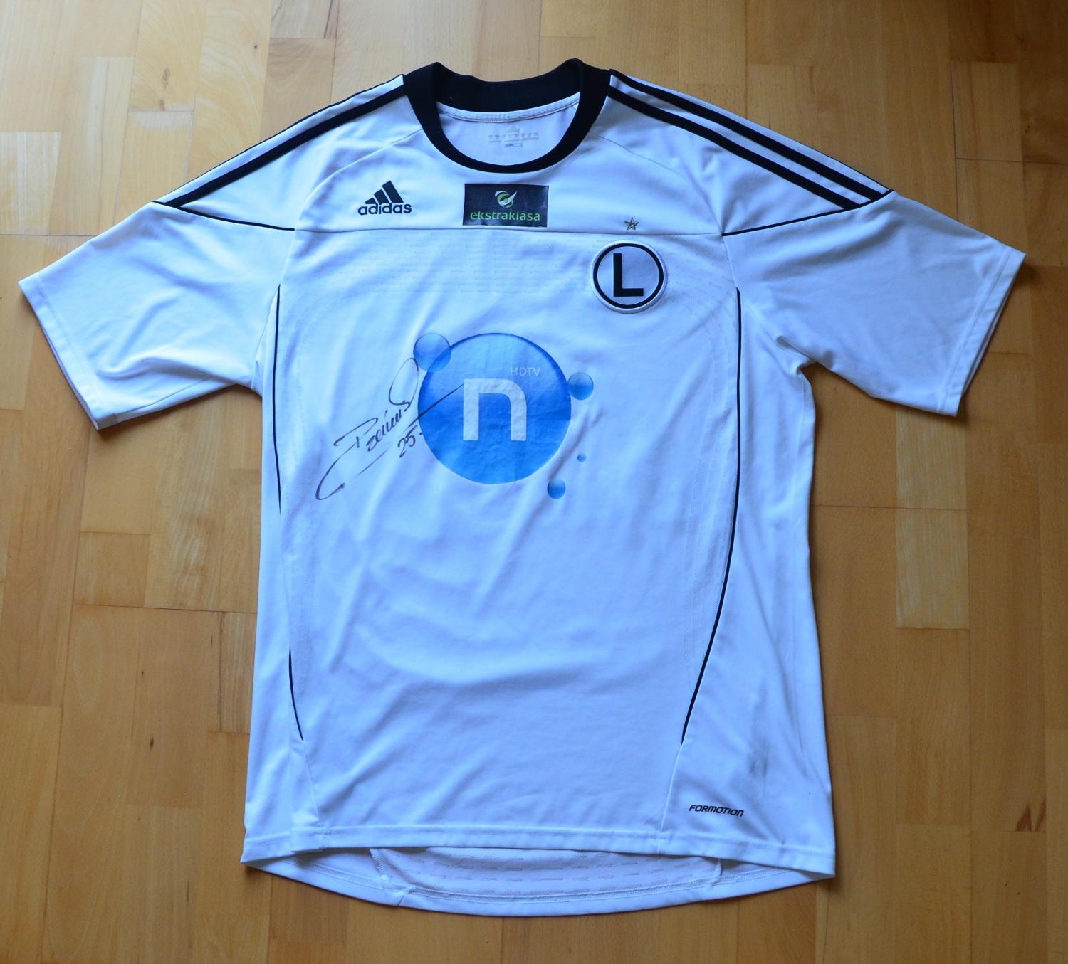 maillot équipe de legia varsovie domicile 2010-2011 pas cher