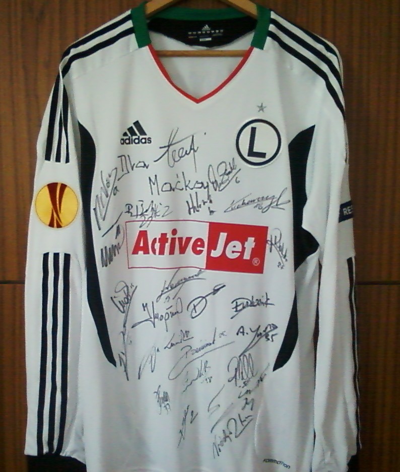 maillot équipe de legia varsovie domicile 2011-2012 pas cher