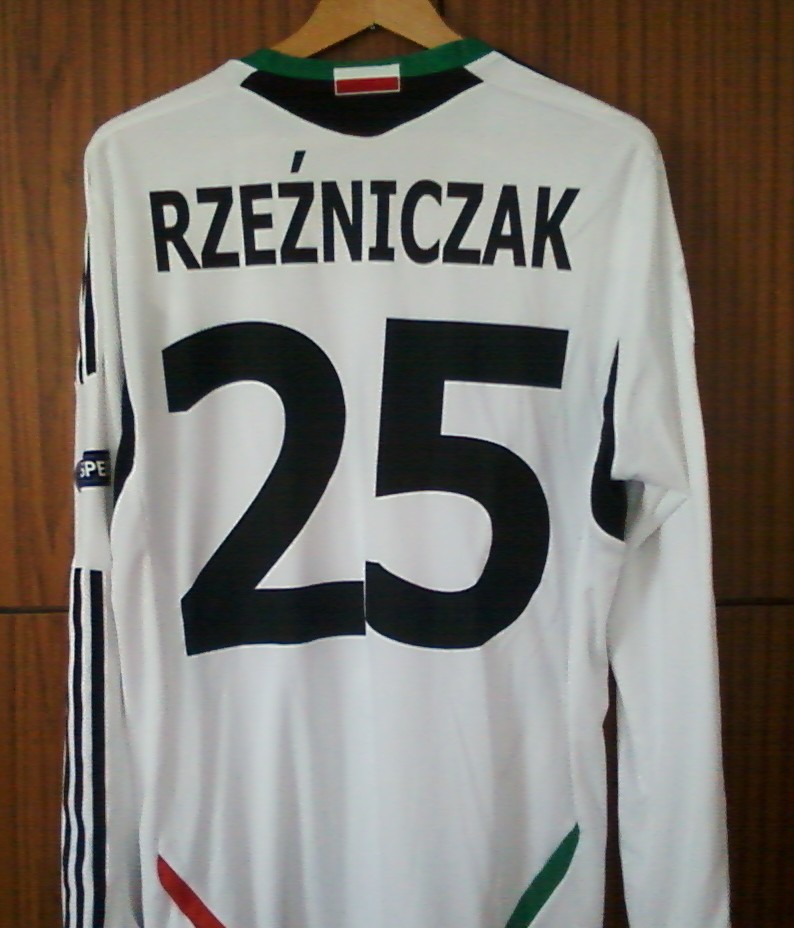 maillot équipe de legia varsovie domicile 2011-2012 pas cher