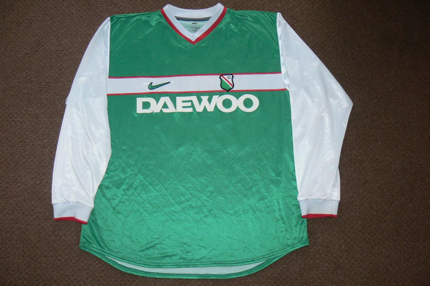 maillot équipe de legia varsovie exterieur 1999-2000 pas cher