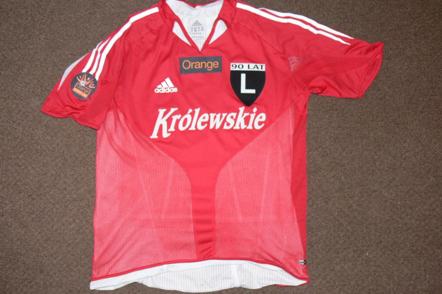 maillot équipe de legia varsovie exterieur 2005-2006 pas cher