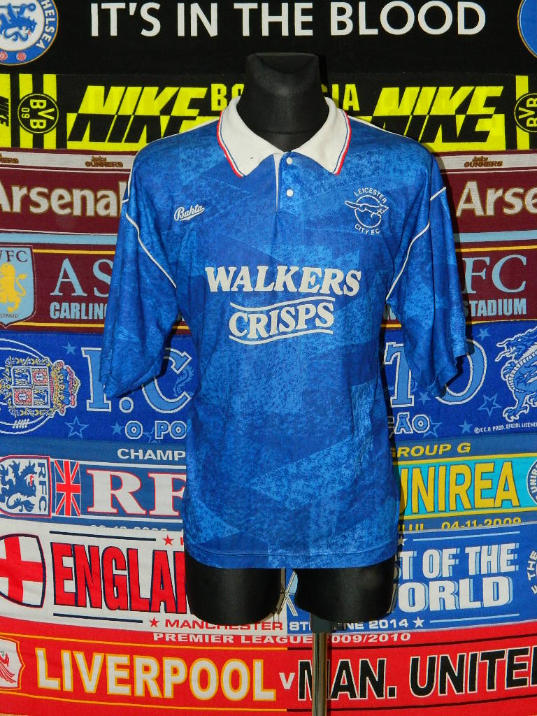 maillot équipe de leicester city domicile 1990-1992 pas cher