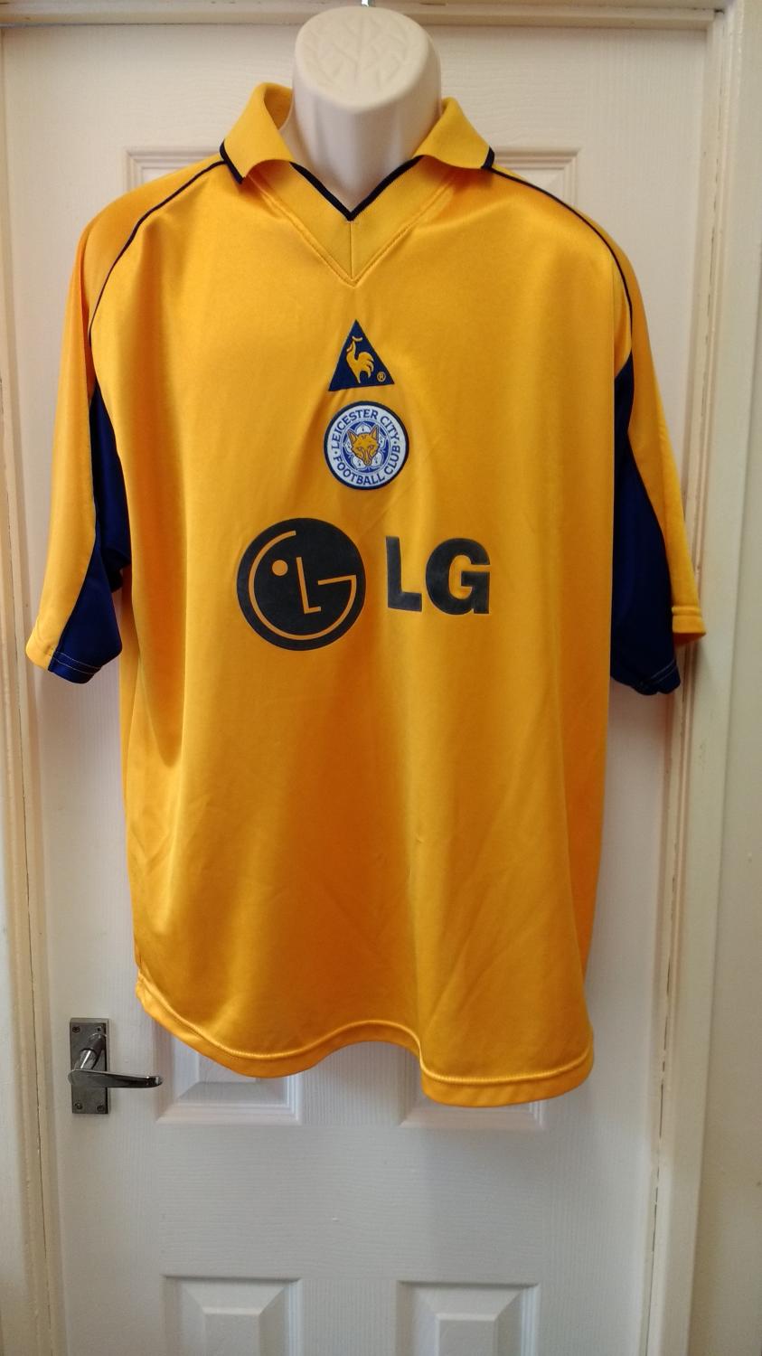 maillot équipe de leicester city exterieur 2001-2003 pas cher