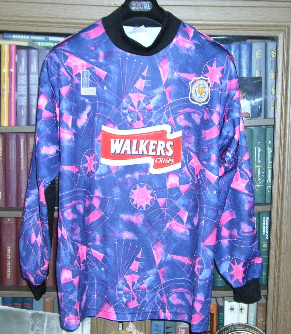 maillot équipe de leicester city gardien 1996-1998 pas cher