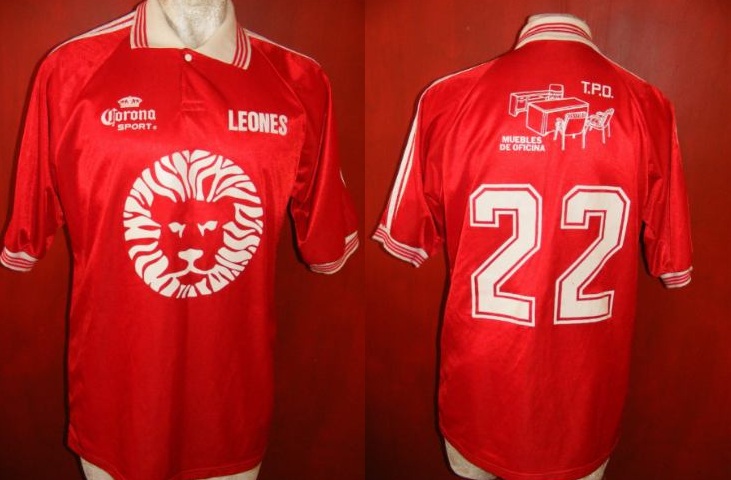 maillot équipe de leones negros exterieur 1993 rétro