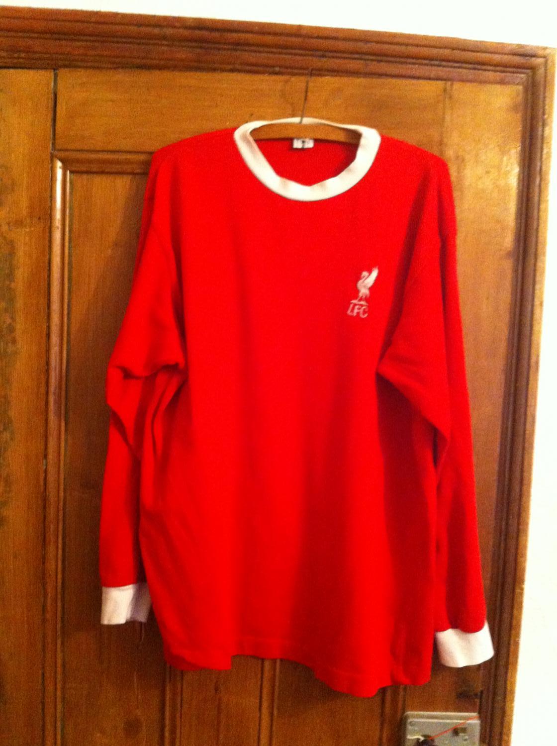 maillot équipe de liverpool fc domicile 1968-1973 rétro