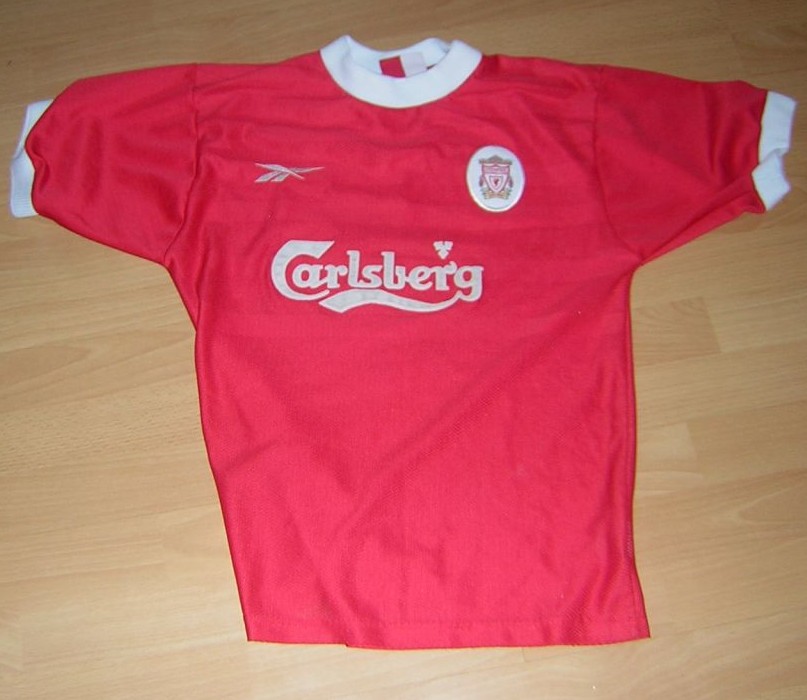 maillot équipe de liverpool fc domicile 1998-2000 pas cher