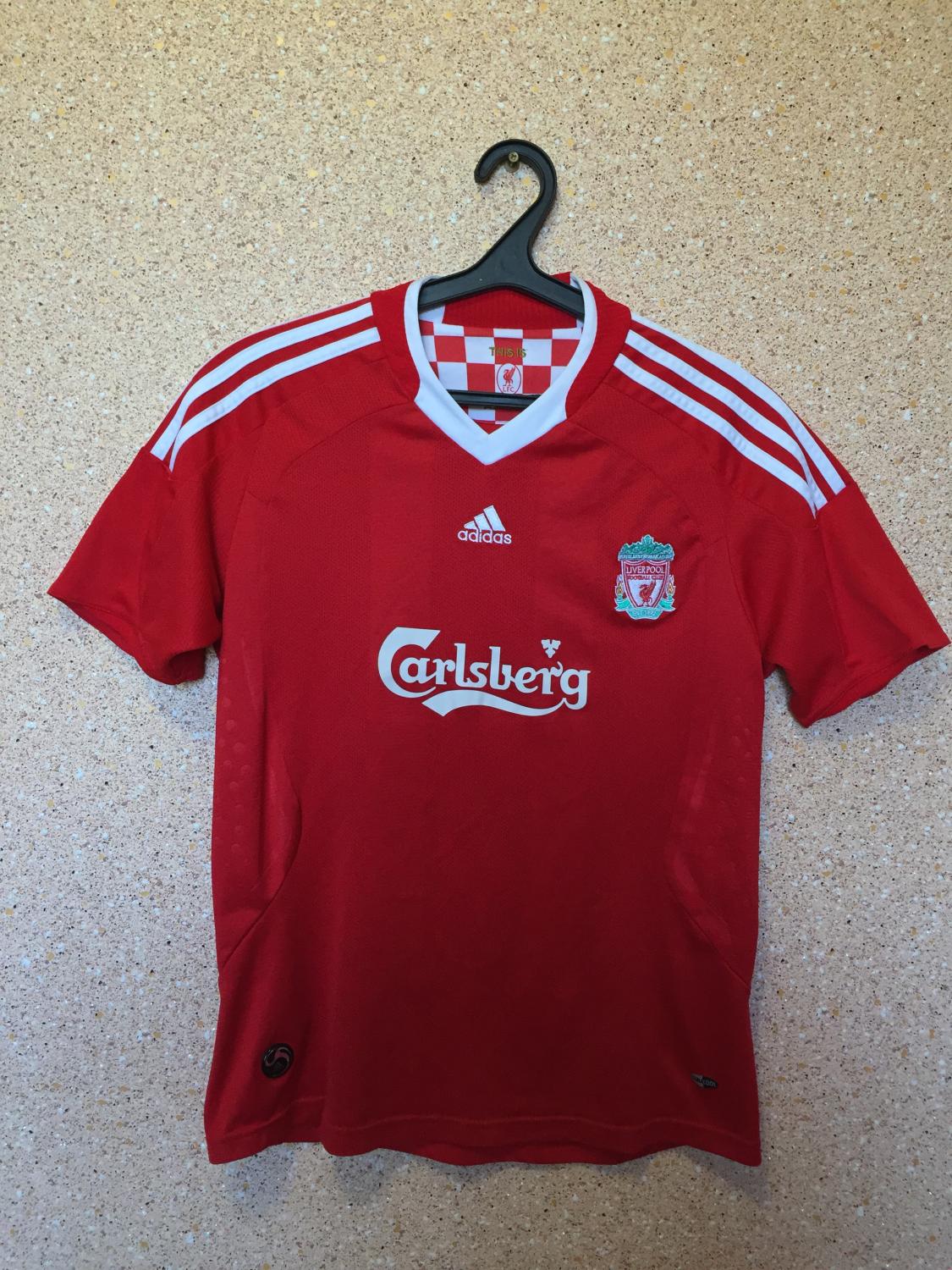 maillot équipe de liverpool fc domicile 2008-2010 pas cher