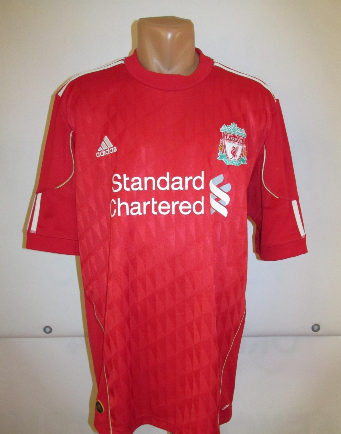 maillot équipe de liverpool fc domicile 2010-2012 pas cher