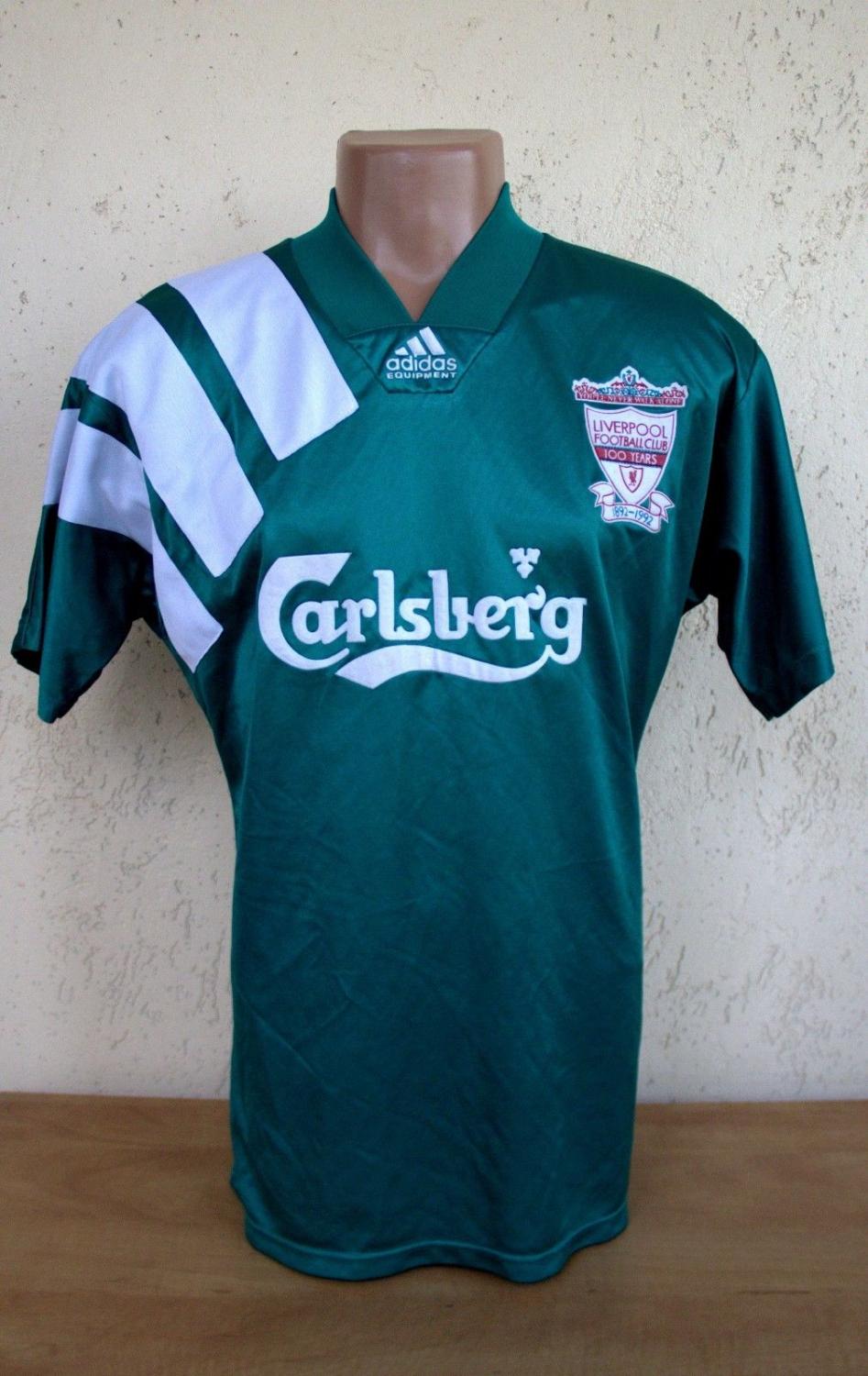 maillot équipe de liverpool fc exterieur 1992-1993 pas cher