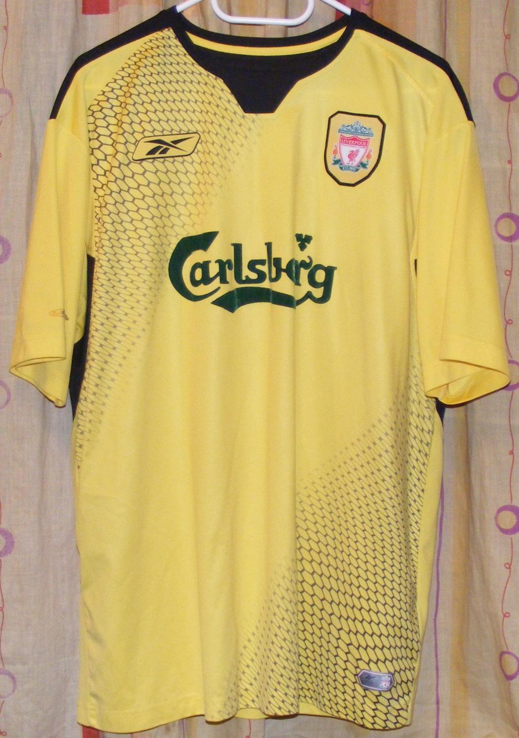 maillot équipe de liverpool fc exterieur 2004-2006 pas cher