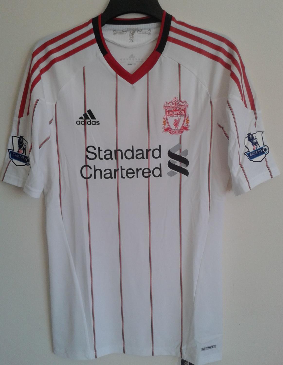 maillot équipe de liverpool fc exterieur 2010-2011 pas cher