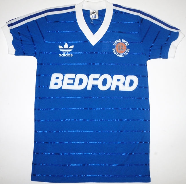 maillot équipe de luton town third 1984-1987 rétro