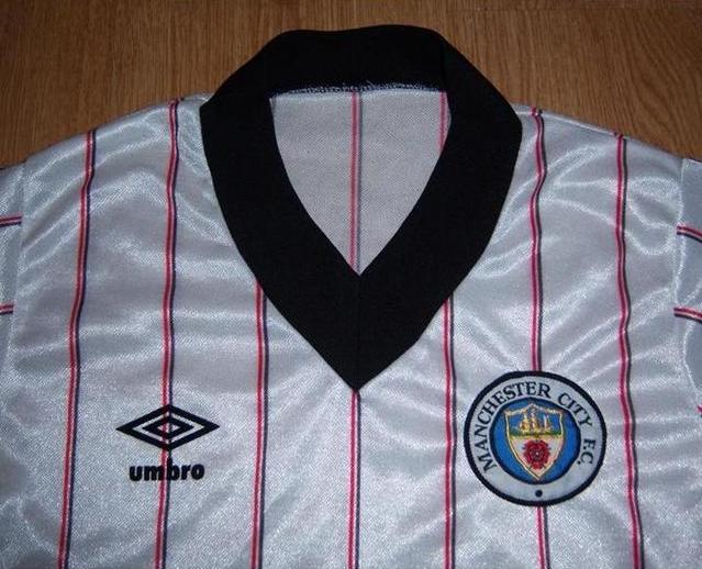 maillot équipe de manchester city exterieur 1982-1984 pas cher