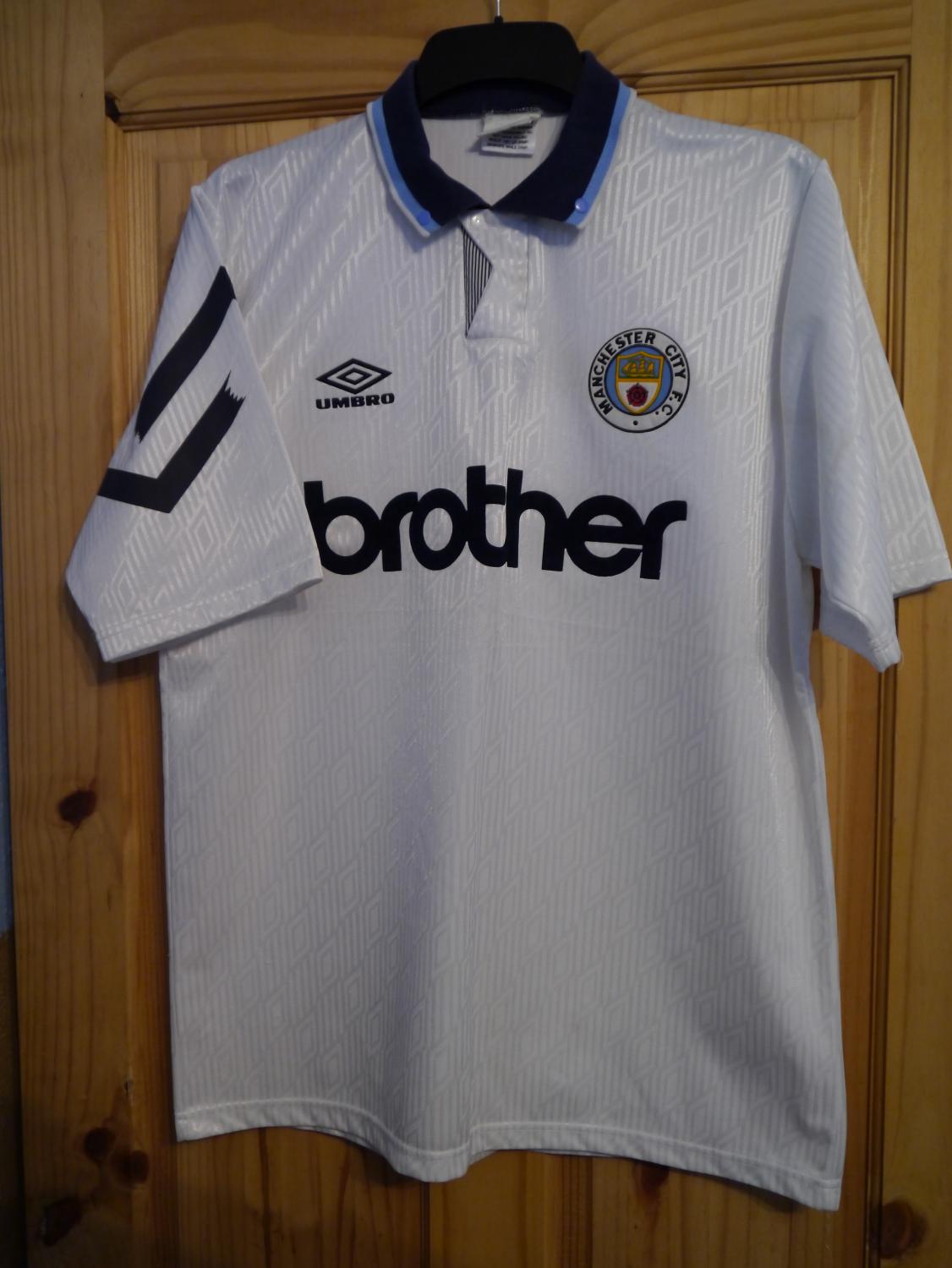 maillot équipe de manchester city third 1991-1993 pas cher