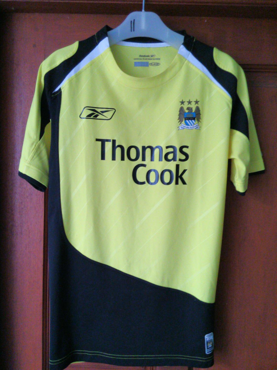 maillot équipe de manchester city third 2005-2007 rétro