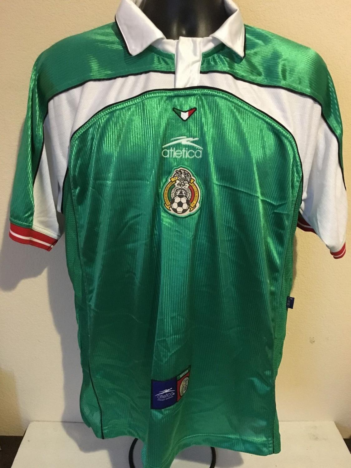 maillot équipe de mexique domicile 2000-2001 pas cher