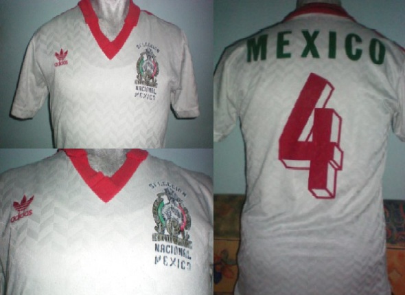 maillot équipe de mexique exterieur 1984 rétro