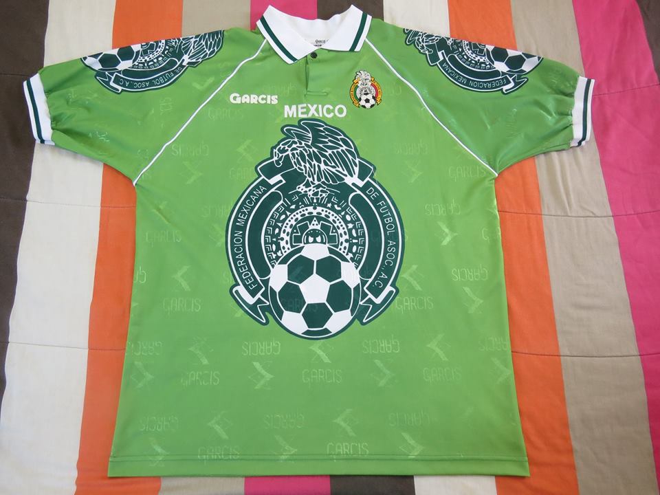 maillot équipe de mexique particulier 1999 pas cher