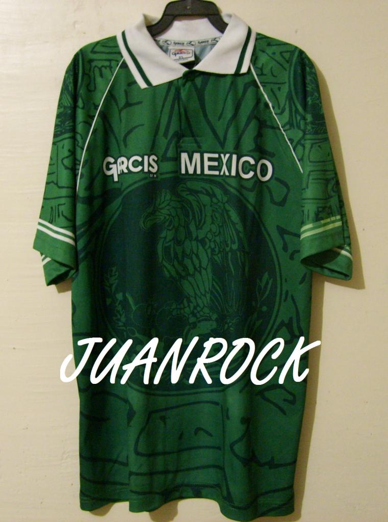 maillot équipe de mexique réplique 1999 pas cher