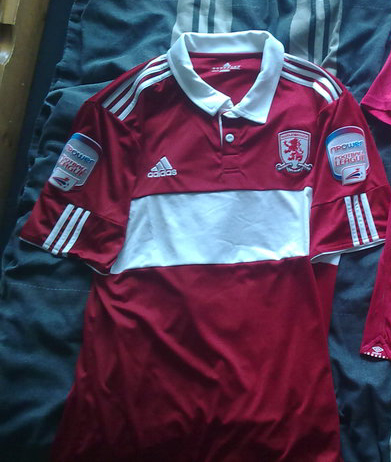 maillot équipe de middlesbrough domicile 2010-2011 pas cher