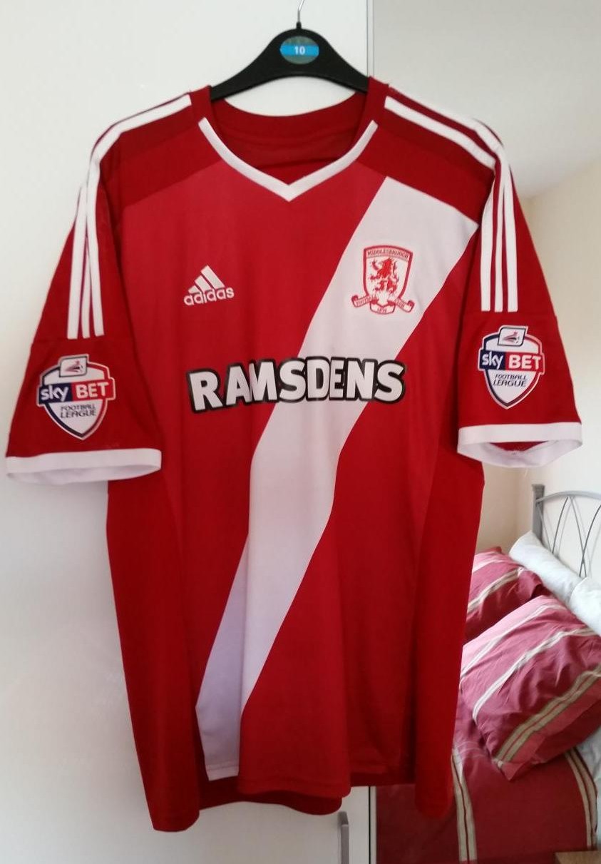 maillot équipe de middlesbrough domicile 2014-2015 pas cher