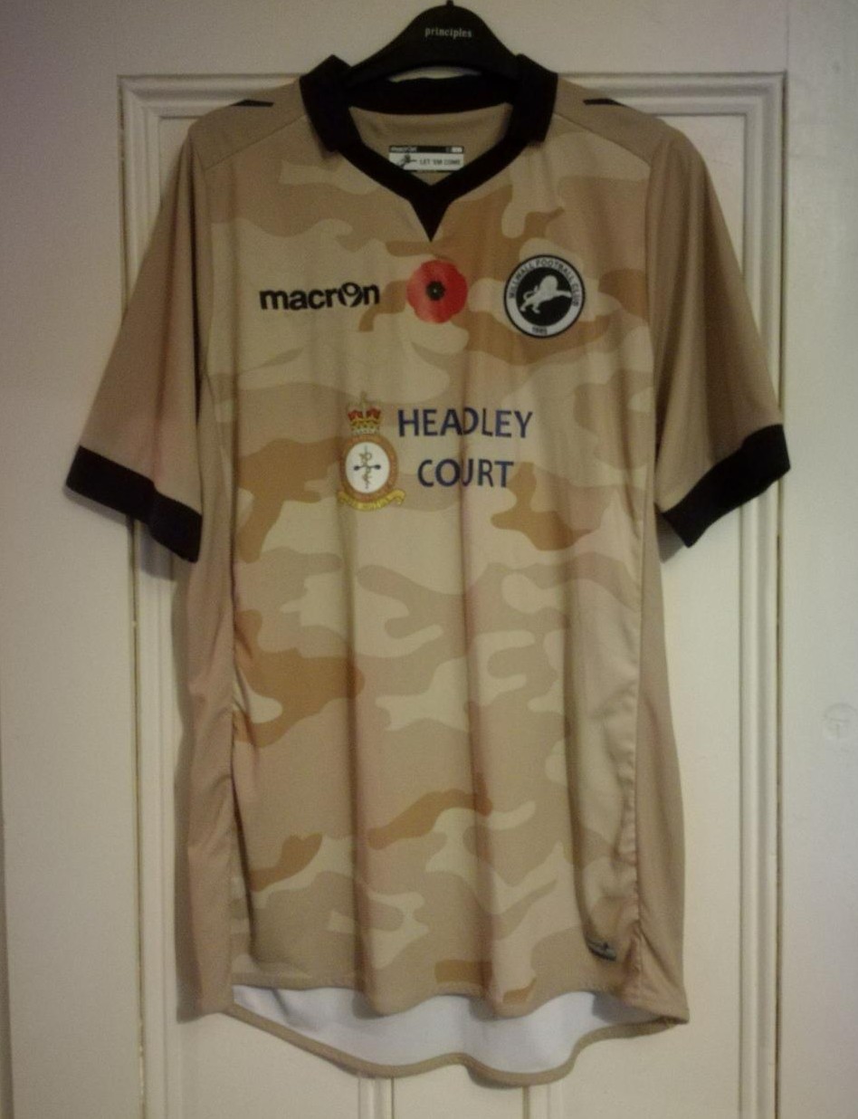 maillot équipe de millwall fc domicile 2014-2015 rétro