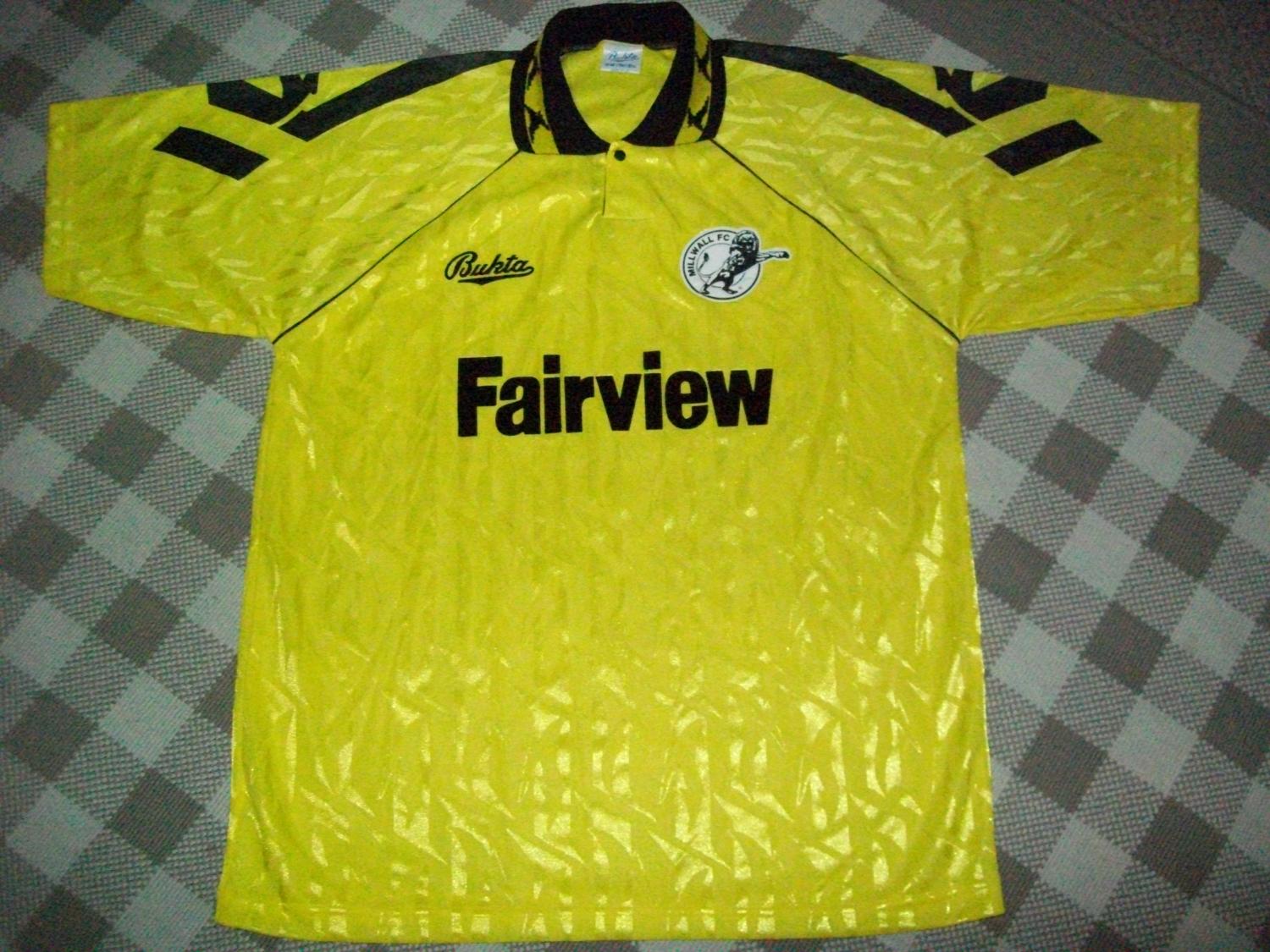 maillot équipe de millwall fc exterieur 1992-1993 pas cher