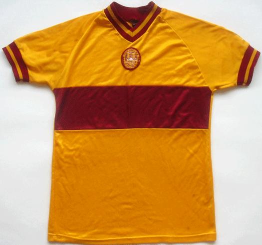 maillot équipe de motherwell fc domicile 1984-1985 pas cher