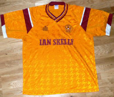 maillot équipe de motherwell fc domicile 1990-1991 pas cher