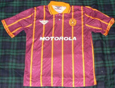 maillot équipe de motherwell fc exterieur 1994-1995 pas cher