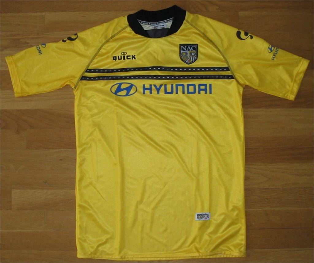 maillot équipe de nac breda domicile 2003-2004 rétro