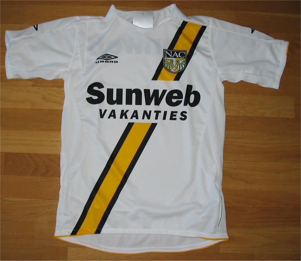 maillot équipe de nac breda exterieur 2006-2007 rétro