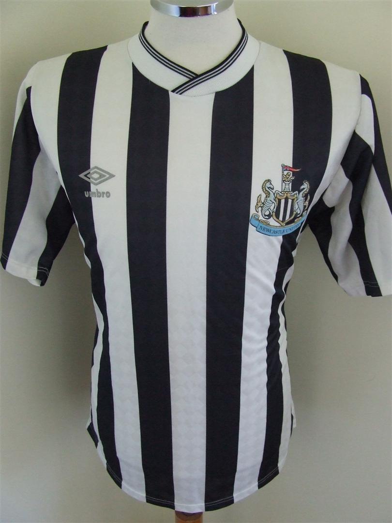 maillot équipe de newcastle united domicile 1988-1990 rétro