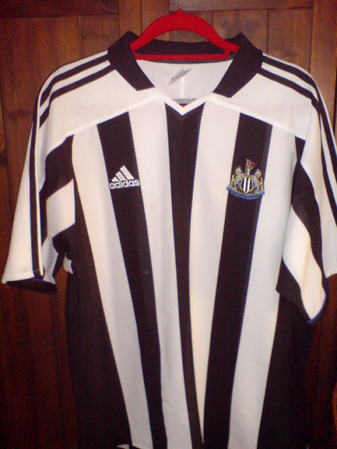 maillot équipe de newcastle united domicile 2003-2005 rétro