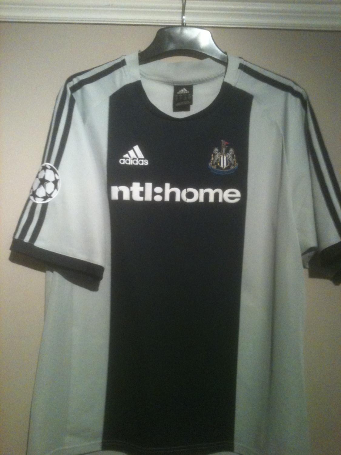 maillot équipe de newcastle united exterieur 2002-2003 rétro