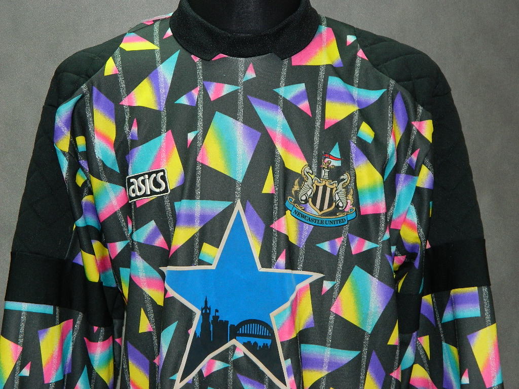 maillot équipe de newcastle united gardien 1993-1995 rétro