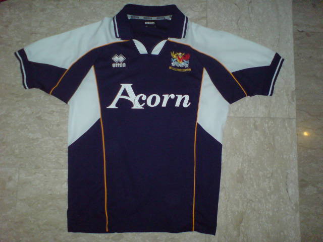 maillot équipe de newport county afc exterieur 2004-2006 rétro